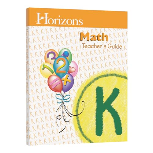 Stock image for Horizons Math Teacher's Guide Grade K for sale by Better World Books