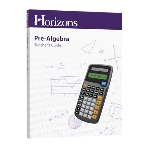 Stock image for Horizons Pre-Algebra Teacher's Guide: Jmt070 for sale by ThriftBooks-Dallas