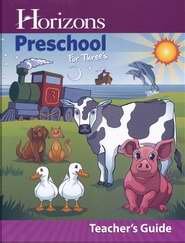 Stock image for Horizons-Preschool For Threes Teachers Guide [Paperback] [Jan 01, 2013] Preschool for sale by Jenson Books Inc