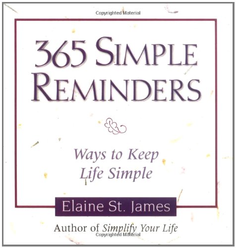 9780740706813: 365 Simple Reminders: Ways to Keep Life Simple