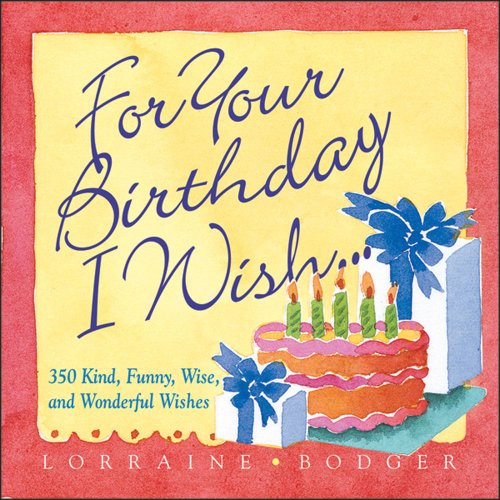 Beispielbild fr For Your Birthday I Wish. zum Verkauf von Wonder Book