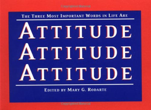 Three Most Important Words In Life Are Attitude (9780740718984) by Ariel Books