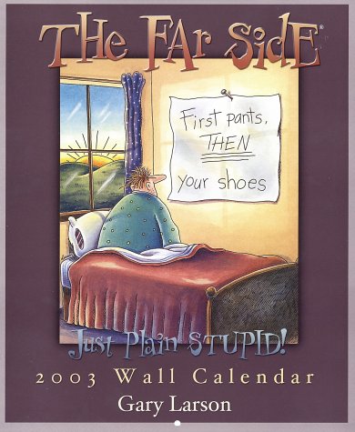 9780740723834: Far Side Gallery Wall Calendar: 2003