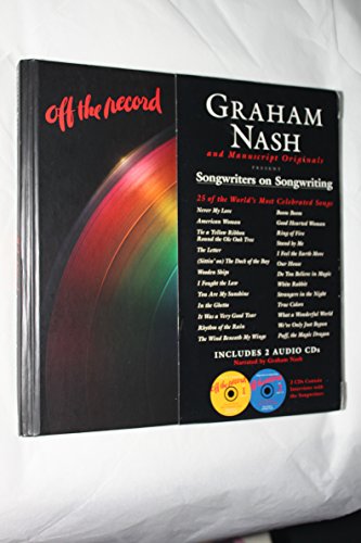 Beispielbild fr Off the Record: Songwriters on Songwriting: 25 of the World's Most Celebrated Songs [With 2 CDs] zum Verkauf von ThriftBooks-Atlanta