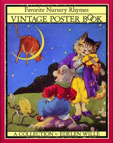 Stock image for Vintage Poster Book: Favorite Nursery Rhymes for sale by HPB Inc.