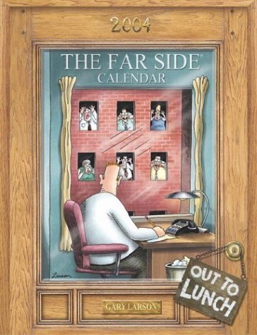 9780740737305: The Far Side Out To Lunch 2004 Desk Calendar