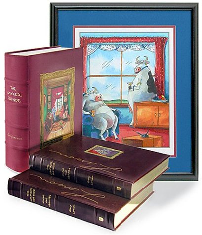 The Complete Far Side Leather-Bound Set [Signed Limited Edition] (9780740743610) by Martin, Steve