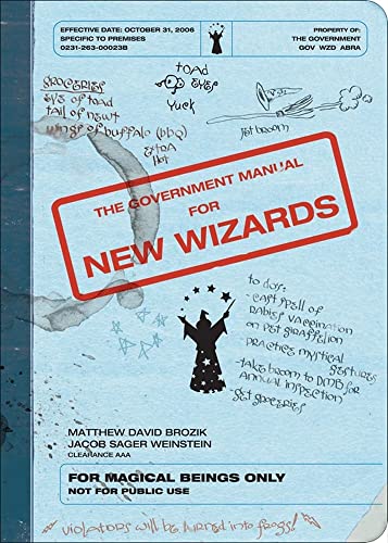 Imagen de archivo de The Government Manual for New Wizards a la venta por Gulf Coast Books