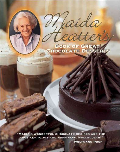 Beispielbild fr Maida Heatters Book of Great Chocolate Desserts zum Verkauf von Goodwill