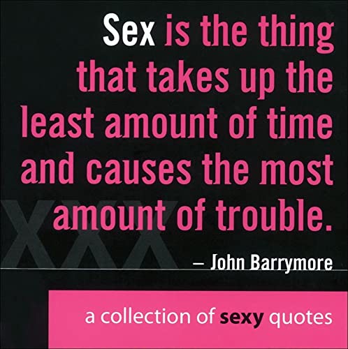 Imagen de archivo de A Collection of Sexy Quotes a la venta por Wonder Book