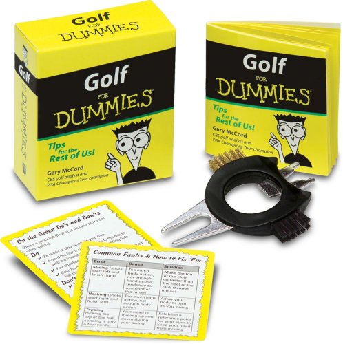 9780740763816: Golf For Dummies Kit