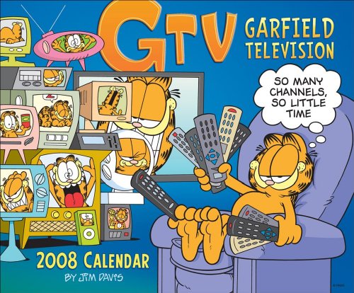 9780740765964: GTV Garfield Televison 2008 Calendar