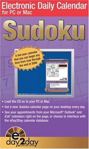 Sudoku 2008 Electronic Daily Calendar for PC or MAC (9780740769290) by Andrews McMeel Publishing,LLC; Andrews Mcmeel