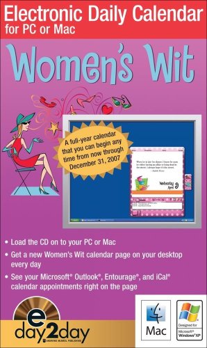 Women's Wit 2008 Electronic Daily Calendar for PC or MAC (9780740769313) by Andrews McMeel Publishing