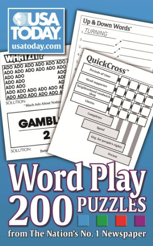 Imagen de archivo de USA TODAY Word Play : 200 Puzzles from the Nation's No. 1 Newspaper a la venta por Better World Books: West
