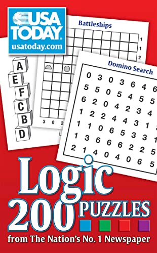 Beispielbild fr USA TODAY Logic Puzzles : 200 Puzzles from the Nation's No. 1 Newspaper zum Verkauf von Better World Books