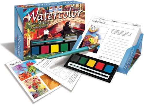 Watercolor Lesson-a-Day: 2009 Day-to-Day Calendar (9780740771767) by Accord Publishing