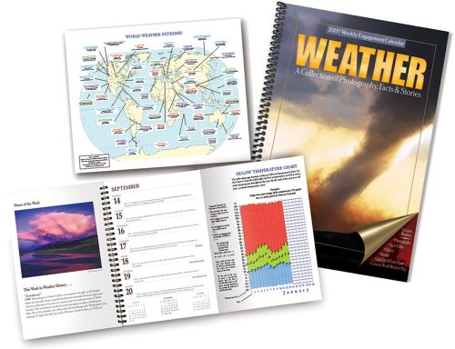 Stock image for Weather: A Collection of Photography, Facts, & Stories: 2009 Weekly Engagement Calendar for sale by HPB-Ruby