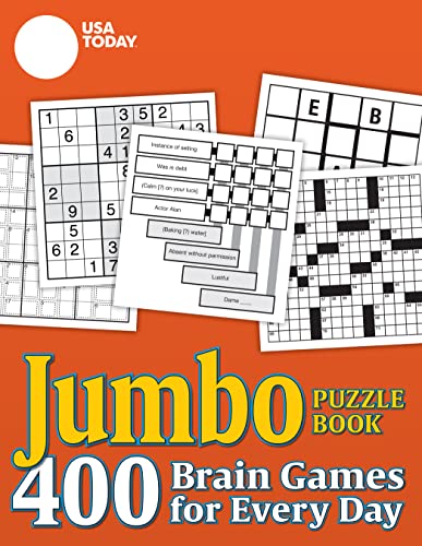 Stock image for USA TODAY Jumbo Puzzle Book: 400 Brain Games for Every Day (USA Today Puzzles) (Volume 8) for sale by Gulf Coast Books