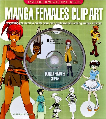 Imagen de archivo de Manga Females Clip Art: Everything you need to create your own professional-looking manga artwork a la venta por Half Price Books Inc.
