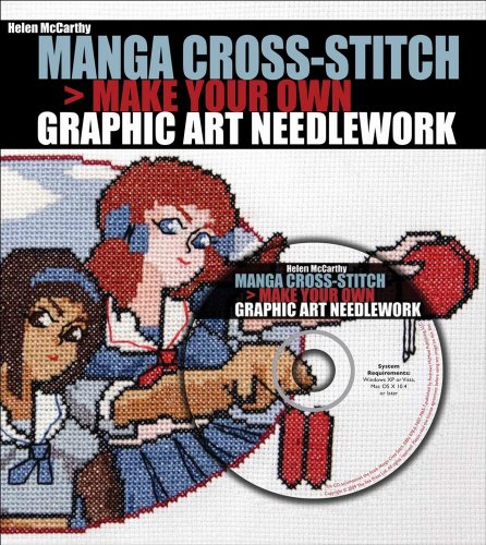 Imagen de archivo de Manga Cross-Stitch : Make Your Own Graphic Art Needlework a la venta por Better World Books