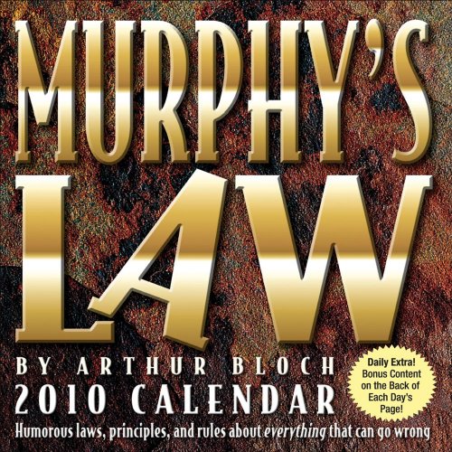 Murphy's Law: 2010 Day-to-Day Calendar (9780740782756) by Andrews McMeel Publishing,LLC