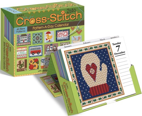 Cross-Stitch Pattern a Day: 2010 Day-to-Day Calendar (9780740783784) by Accord Publishing