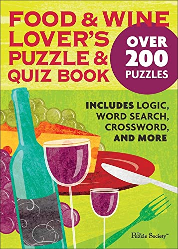 Stock image for Food and Wine Lover's Puzzle and Quiz Book for sale by More Than Words