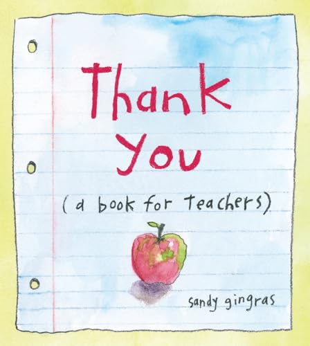 Beispielbild fr Thank You : (a Book for Teachers) zum Verkauf von Better World Books