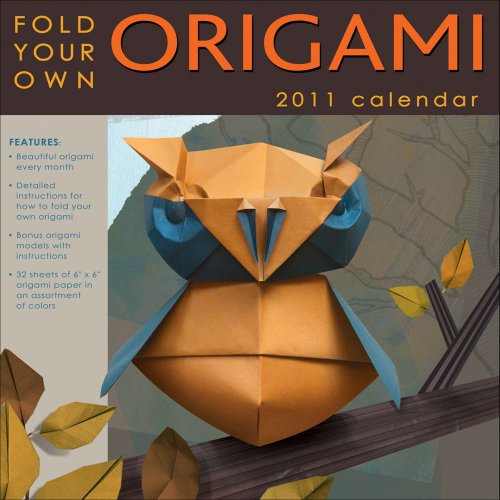 Fold-Your-Own Origami: 2011 Wall Calendar (9780740797187) by Accord Publishing