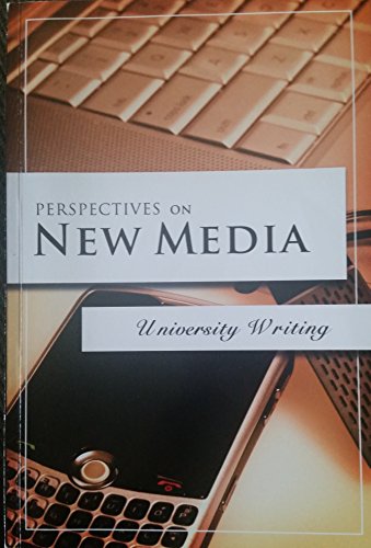 Beispielbild fr Perspectives on New Media (New BYU Edition) zum Verkauf von SecondSale