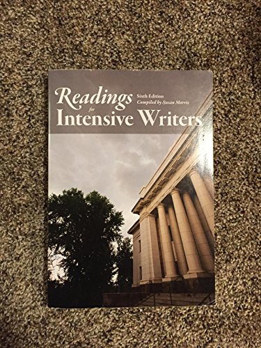 Beispielbild fr Readings for Intensive Writers Sixth Edition zum Verkauf von Jenson Books Inc