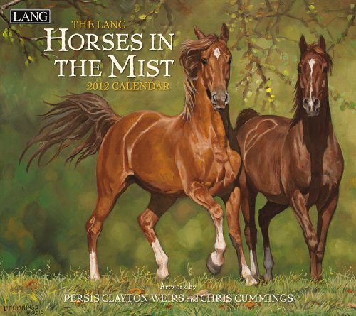 Imagen de archivo de 2012 Horses In The Mist Wall Calendar a la venta por Zubal-Books, Since 1961