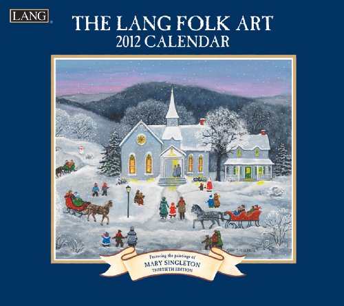 9780741238368: The Lang Folk Art 2012 Calendar