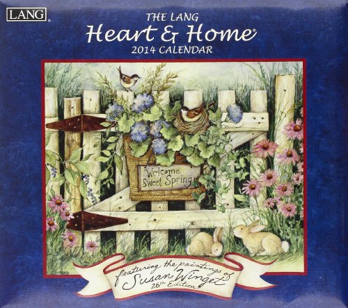 9780741244918: The Lang Heart & Home 2014 Calendar