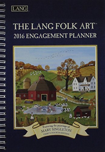 Imagen de archivo de The Lang Folk Art 2016 Planner a la venta por Buyback Express