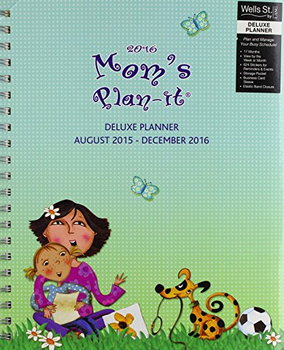 9780741252159: Moms 2016 Planner: 17-Months, Stickers