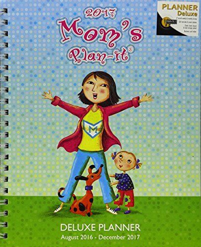 Stock image for Mom's Plan-It 17 Month Weekly & Monthly 2017 Planner for sale by -OnTimeBooks-