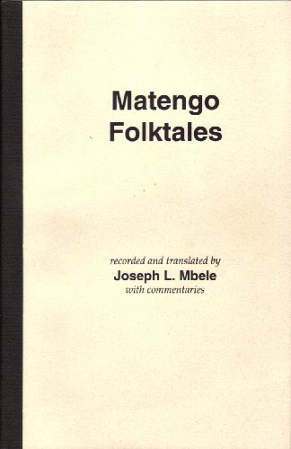 Beispielbild fr Matengo Folktales zum Verkauf von BooksRun