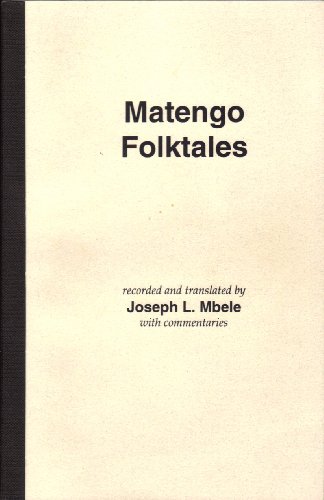 Imagen de archivo de Matengo Folktales a la venta por BooksRun