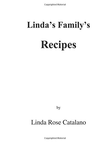 Stock image for Linda's Family's Recipes for sale by Revaluation Books