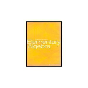 9780741913647: Elementary Algebra (W/Validation Code Card)