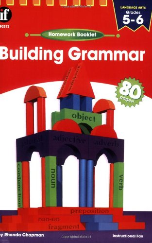 Imagen de archivo de Building Grammar Homework Booklet, Grades 5 - 6 a la venta por ThriftBooks-Atlanta