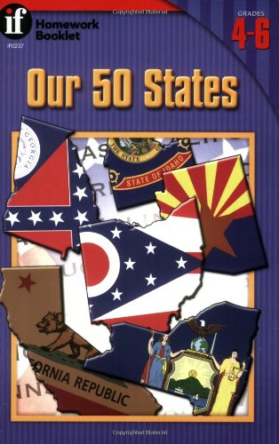 Stock image for Our 50 States Homework Booklet, Grades 4-6 (Homework Booklets) for sale by Wonder Book