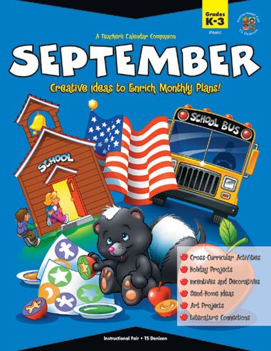 9780742401846: A Teacher's Calendar Companion, September: Creative Ideas to Enrich Monthly Plans!