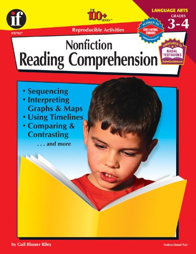 9780742402195: Nonfiction Reading Comprehension, Grades 3 to 4