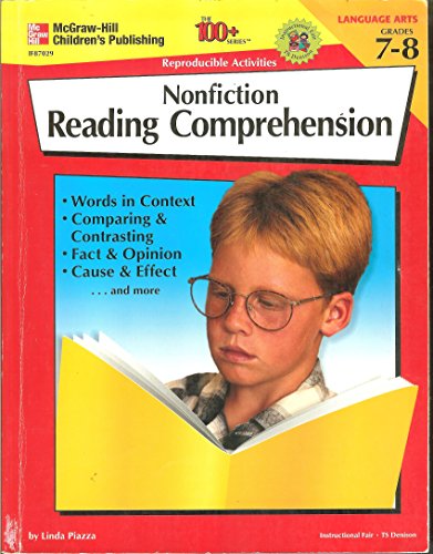 Stock image for The 100+ Series Nonfiction Reading Comprehension, Grades 7-8 for sale by Irish Booksellers