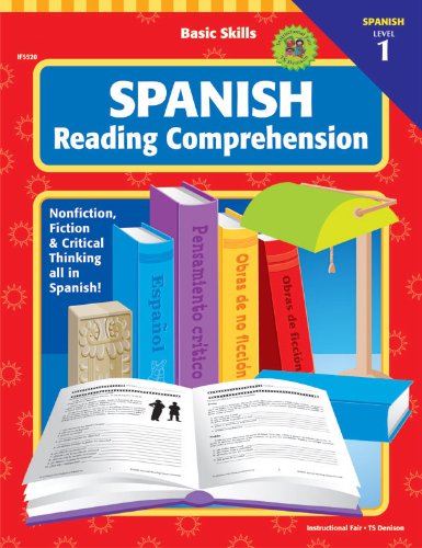 Beispielbild fr Spanish Reading Comprehension, Level 1, Grades 3 - 8 (Basic Skills) zum Verkauf von Reliant Bookstore