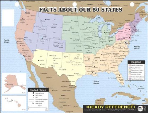 Imagen de archivo de FACTS About Our 50 States Ready Reference, Grades 4 - 7 a la venta por BookHolders