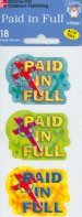Paid in Full (Christian Shape Stickers) (9780742414532) by Carson-Dellosa Publishing